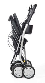 Indkøbstrolley 800 SortTextured Carlett - Billede 2
