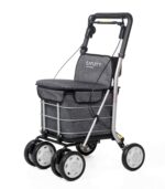 Indkøbstrolley 800 GråTextured Carlett