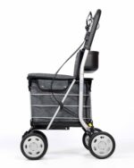 Indkøbstrolley 800 GråTextured Carlett - Billede 2