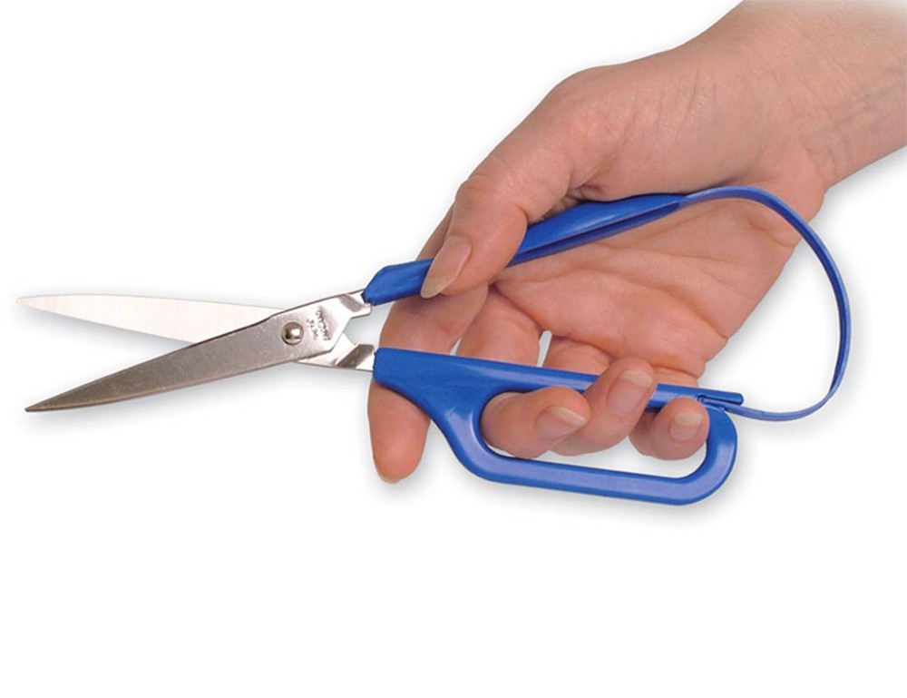 long-loop-easi-grip-scissors Saks ultralet m/lang håndtag Højre - Billede 1