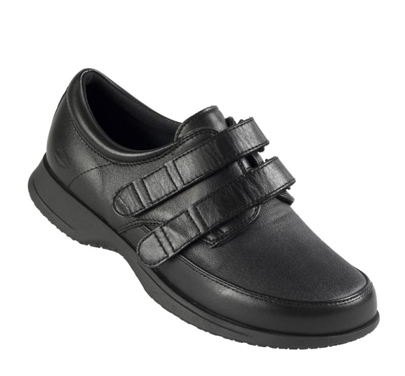 m148-gs Sko Sort m/velcro - Billede 1