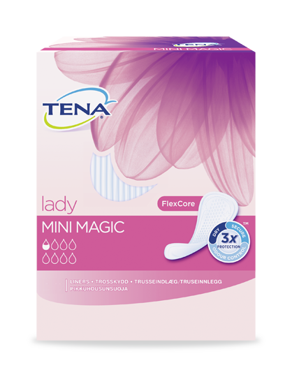 md0432008 Tena Lady Mini Magic drypbind 34 stk. - Billede 1