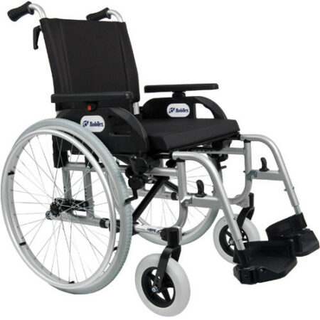Kørestol Alu 57cm sædebredde