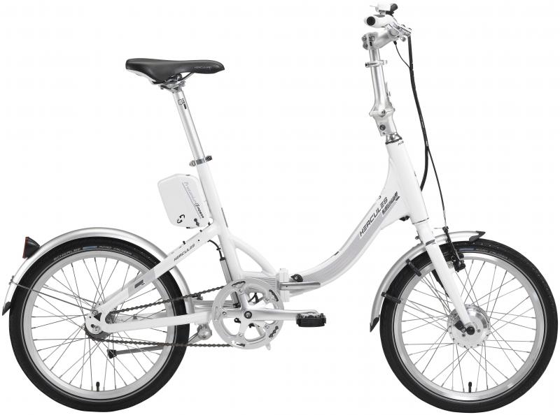 mohlcyevco Hercules El-cykel Mini Hvid foldsammen - Billede 1