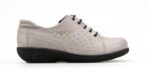 Damesko Sølv str.38 m/snøre New Feet - Billede 2