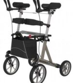 Rollator Navigator Air Grå m/armstøtte - Billede 2