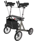 Rollator Navigator Air Grå m/armstøtte - Billede 4