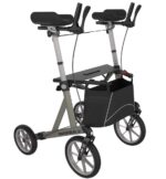 Rollator Navigator Air Grå m/armstøtte