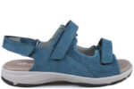 New Feet Blå Sandal Nubuck