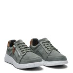 New Feet Armygrøn Sko Nubuck