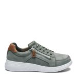 New Feet Armygrøn Sko Nubuck - Billede 2