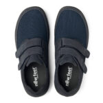 New Feet Blå Herresko Med Velcro - Billede 2