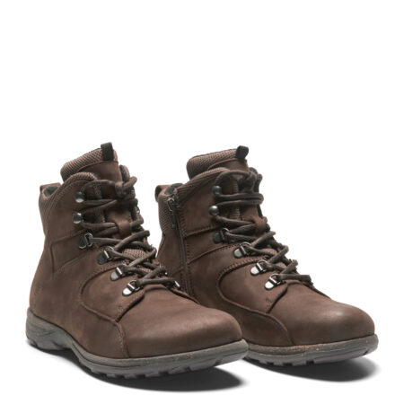 New Feet Brun Støvle Nubuck Læder