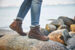 New Feet Brun Støvle Nubuck Læder - Billede 4