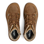 New Feet Cognac Støvle Ruskind Læder - Billede 3
