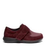 New Feet Darkwine Sko Med Stretchlæder - Billede 2