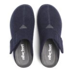 New Feet Mørkeblå Hjemmesko Filtet - Billede 2