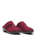 New Feet Mørkrød Hjemmesko Filtet - Billede 3