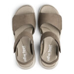 New Feet Sandal Sand Nubuck Læder - Billede 2