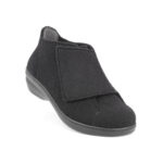 New Feet Sort Filt Hjemmesko