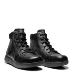 New Feet Sort Herrestøvle Glat Læder - Billede 2