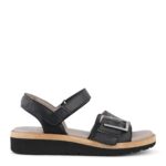 New Feet Sort Sandal Med Spænde - Billede 2