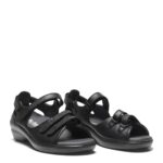 New Feet Sandal Sort m/bagkappe