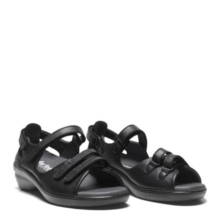 New Feet Sandal Sort m/bagkappe