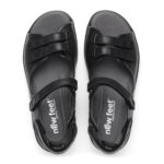 New Feet Sandal Sort m/bagkappe - Billede 3
