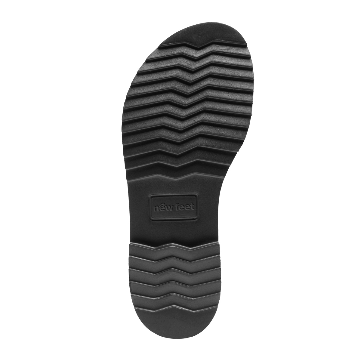 New Feet Sort Støvle Med Lynlås - Billede 3