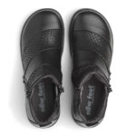 New Feet Sort Støvle Med 2 x Lynlås - Billede 2