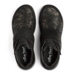 New Feet Sort Støvle Med Textil Stretch - Billede 2