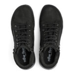 New Feet Sort Støvle Nubuck Læder Lynlås - Billede 4