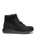 New Feet Sort Støvle Nubuck Læder Lynlås - Billede 3