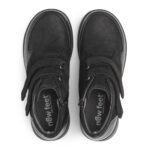 New Feet Sort Støvle Ruskind - Billede 3