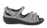 New Feet Sandal Grå m/hælkappe - Billede 2