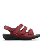 Sandal Rød m/bagrem - Billede 2