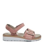 New Feet Rosa Nubuck Sandal - Billede 2