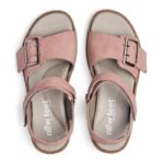 New Feet Rosa Nubuck Sandal - Billede 3
