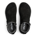 New Feet Sort Støvle Ruskind 2 Lynlåse - Billede 3