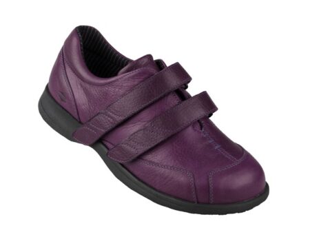 Sko Lilla m/2 velcro-spænder