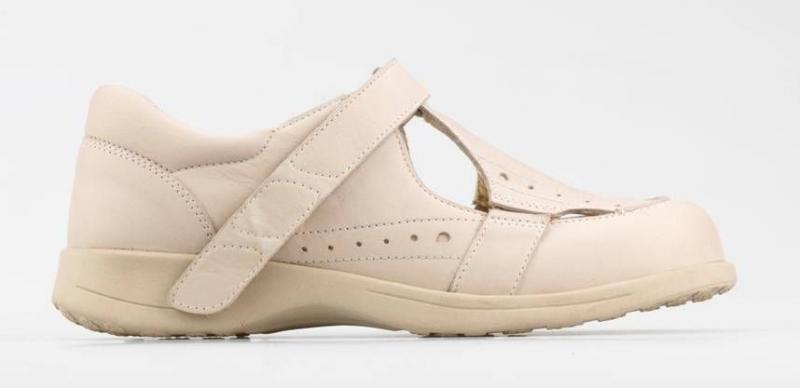 nf6113-p-sand-1 Sko Sand m/spænde - Billede 1