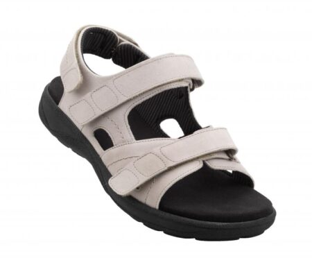 New Feet str.47 Sandal Sort m/2 velcro