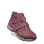 Støvlet Bordeaux m/velcro