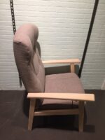 Sorø/Kastrup Stol Beige Stof - Billede 2