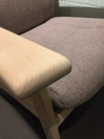 Sorø/Kastrup Stol Beige Stof - Billede 3