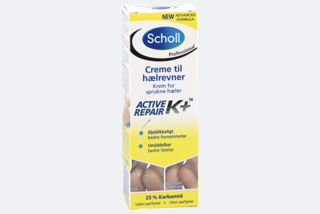 ny68002004 Scholl Creme Hælrevner Prof - Billede 1
