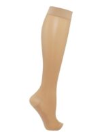 SupCare Nylon Knæstrømper Beige