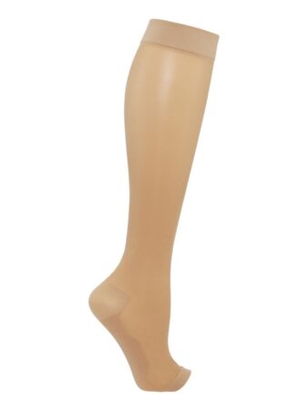 SupCare Nylon Knæstrømper Beige