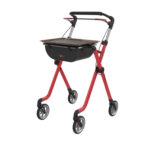 Rollator Pixel Rød indendørs - Billede 2